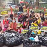 कूड़ा डंपिंग जोन बना कारगी ट्रांसफर स्टेशन, कांग्रेस ने खोला मोर्चा