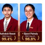 ओजस्वी पैन्यूली और रुद्राक्ष रावत ने बढ़ाया दून इंटरनेशनल स्कूल, सिटी कैंपस का गौरव