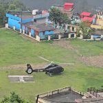 केदारघाटी में मौसम बिगड़ने पर हेलीकॉप्टर की ऊखीमठ में सुरक्षित इमरजेंसी लैंडिंग