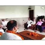 बिसौली में टेंट व्यापारियों का सम्मेलन, एकजुट होकर संघर्ष करने का लिया संकल्प