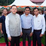 राजभवन में मुख्यमंत्री पुष्कर सिंह धामी से मिले सहाफत उर्दू के ब्यूरो चीफ अफजल राणा