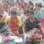 अंकिता को न्याय दिलाने सड़क पर उतरी कांग्रेस की महिला कार्यकर्ता