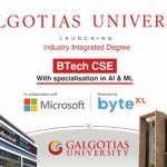 गलगोटियास यूनिवर्सिटी का Microsoft के साथ AI & ML प्रोग्राम लॉन्च
