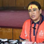 भारी बारिश भी नहीं डिगा सकी ओलंपिक-2036 के संकल्प से रेखा आर्या के कदम