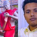 मुजफ्फरपुर के उज्ज्वल सहनी 9 साल की उम्र से बना रहे मां दुर्गा की प्रतिमा